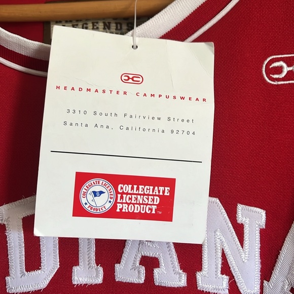 Vintage Isiah Thomas Indiana Hoosiers Hardwood Jersey / NCAA / Medium / New - Picture 3 of 9